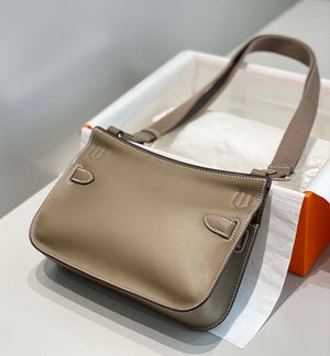 Hermes 316413 Jyspiere Leather Hermes bags Elephant gray H900913 - Default Title - View 4