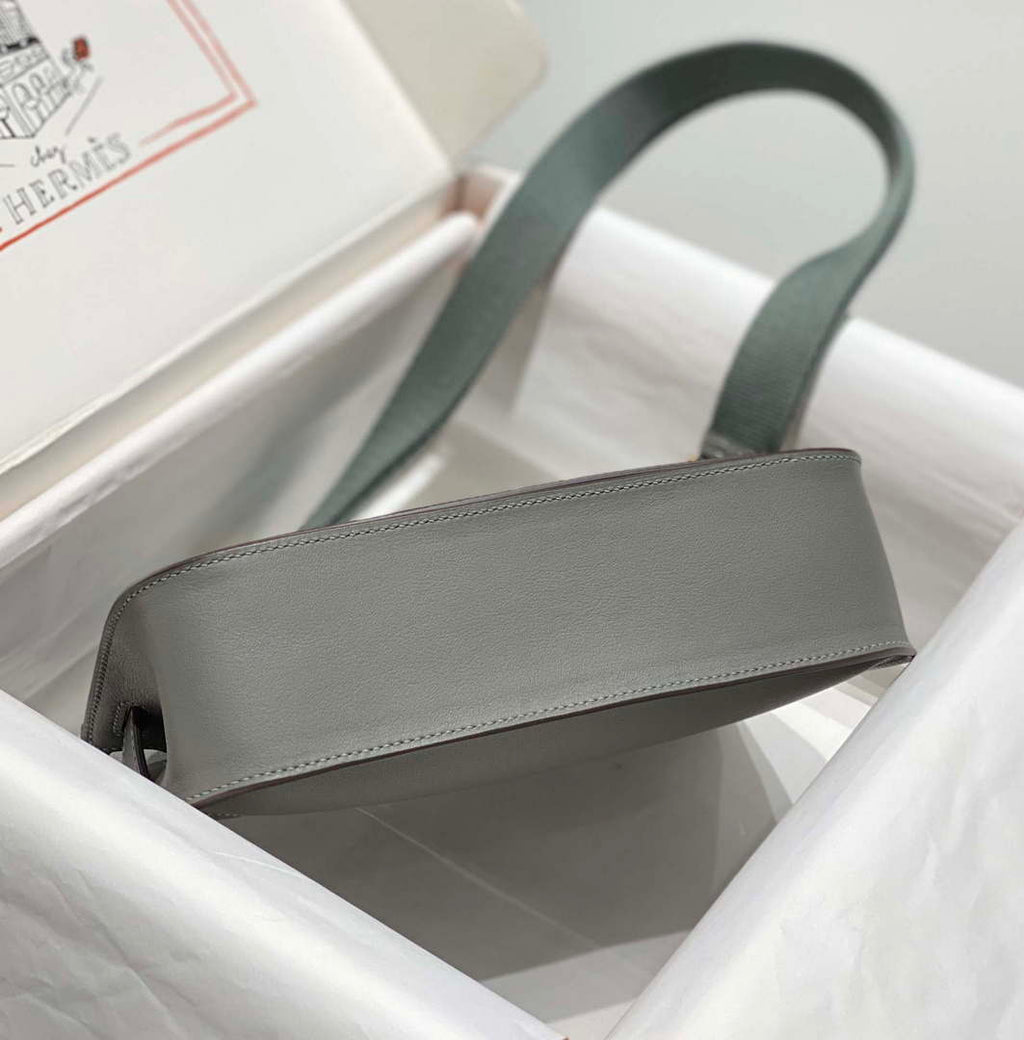 Hermes 316413 Jyspiere Leather Hermes bags Gray h900920