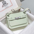Hermes 316413 Jyspiere Leather Hermes bags Light Green H900919 - Default Title - View 1