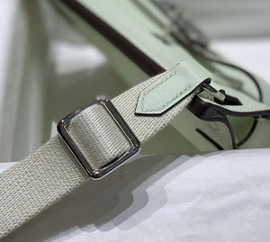 Hermes 316413 Jyspiere Leather Hermes bags Light Green H900919 - Default Title - View 6