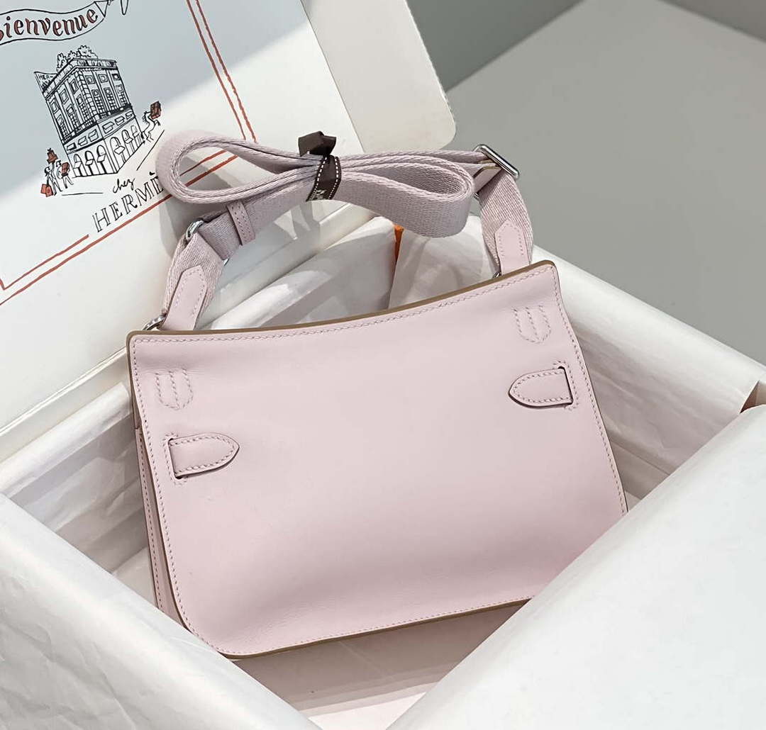 Hermes 316413 Jyspiere Leather Hermes bags Pink H900916