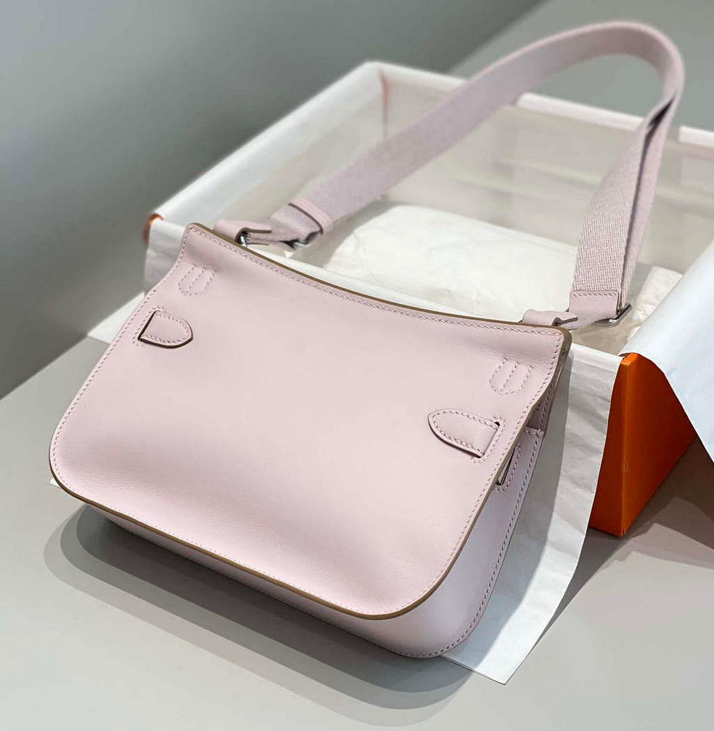 Hermes 316413 Jyspiere Leather Hermes bags Pink H900916
