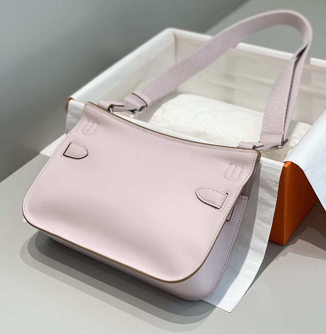 Hermes 316413 Jyspiere Leather Hermes bags Pink H900916 - Default Title - View 4
