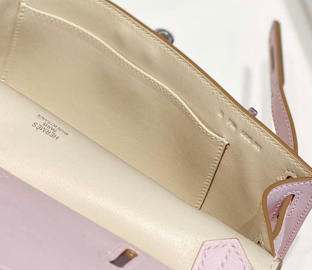 Hermes 316413 Jyspiere Leather Hermes bags Pink H900916