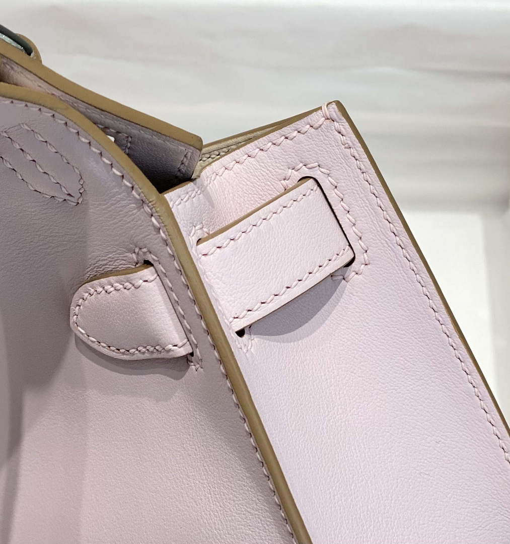 Hermes 316413 Jyspiere Leather Hermes bags Pink H900916 - Default Title - View 8