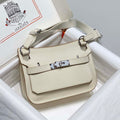 Hermes 316413 Jyspiere Leather Hermes bags White H900917 - Default Title - View 1