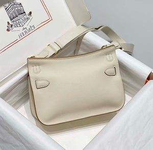 Hermes 316413 Jyspiere Leather Hermes bags White H900918 - Default Title - View 2
