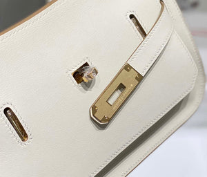 Hermes 316413 Jyspiere Leather Hermes bags White H900918 - Default Title - View 7