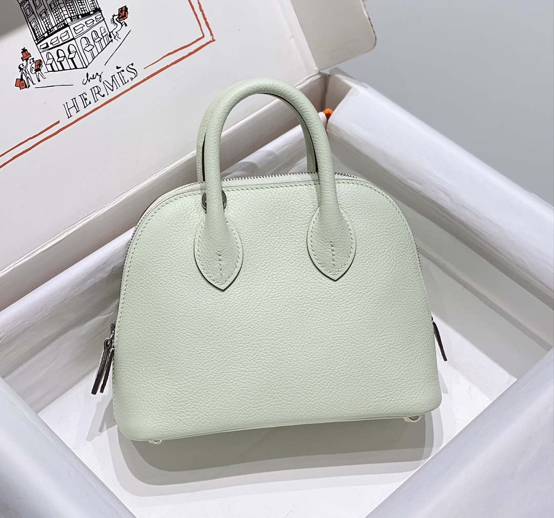 Hermes 316419 Bolide 1923 Mini Leather Bag H900969 - Default Title - View 1