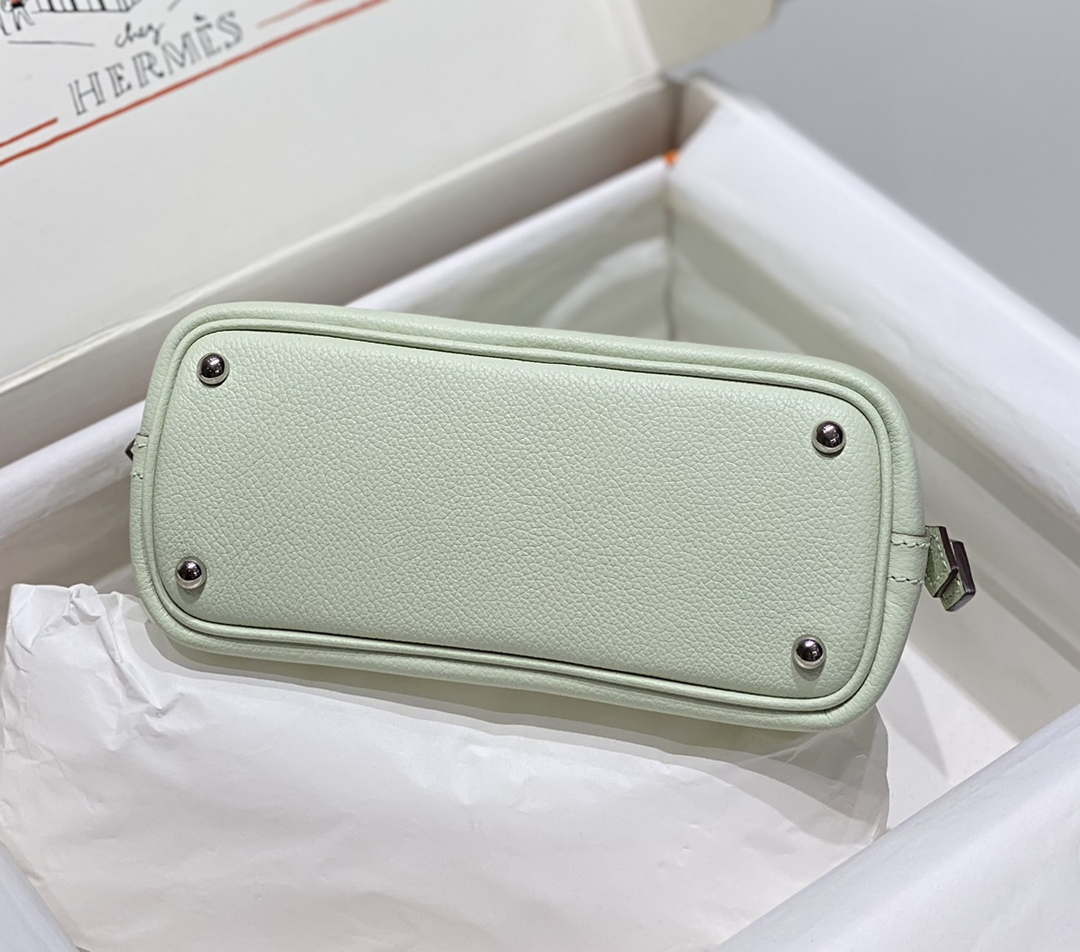 Hermes 316419 Bolide 1923 Mini Leather Bag H900969 - Default Title - View 4