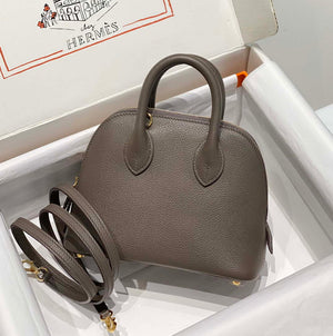 Hermes 316419 Bolide 1923 Mini Leather Bag H900971 - Default Title - View 1