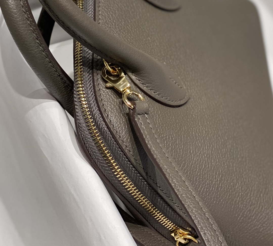 Hermes 316419 Bolide 1923 Mini Leather Bag H900971 - Default Title - View 6