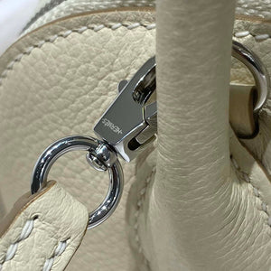 Hermes 316419 Bolide 1923 Mini Leather Bag H900972 - Sliver - View 6