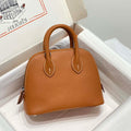 Hermes 316419 Bolide 1923 Mini Leather Bag H900973 - Sliver - View 1