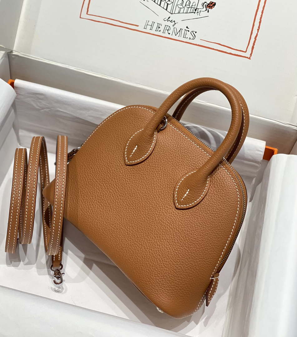 Hermes 316419 Bolide 1923 Mini Leather Bag H900973