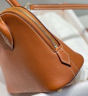 Hermes 316419 Bolide 1923 Mini Leather Bag H900973 - Sliver - View 15