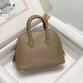 Hermes 316419 Bolide 1923 Mini Leather Bag H900974 - Sliver - View 1
