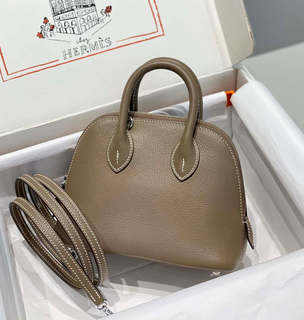 Hermes 316419 Bolide 1923 Mini Leather Bag H900974