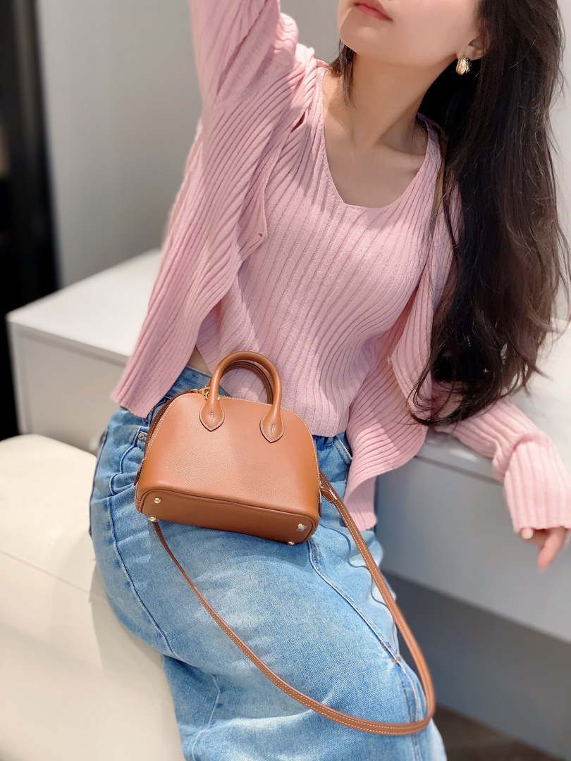 Hermes 316419 Bolide 1923 Mini Leather Bag H900973