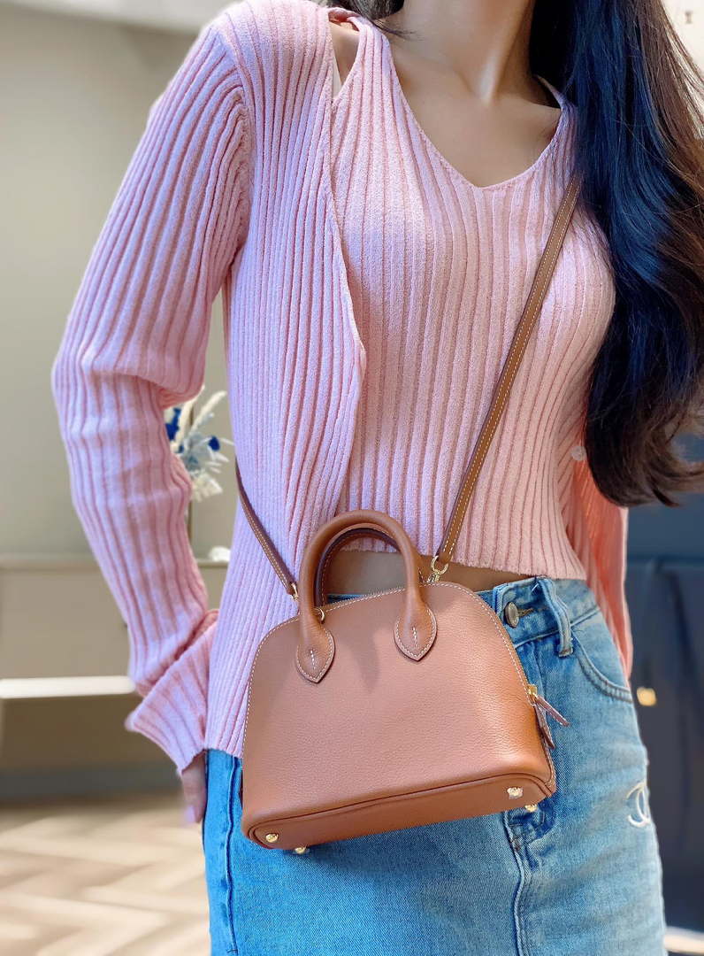 Hermes 316419 Bolide 1923 Mini Leather Bag H900973