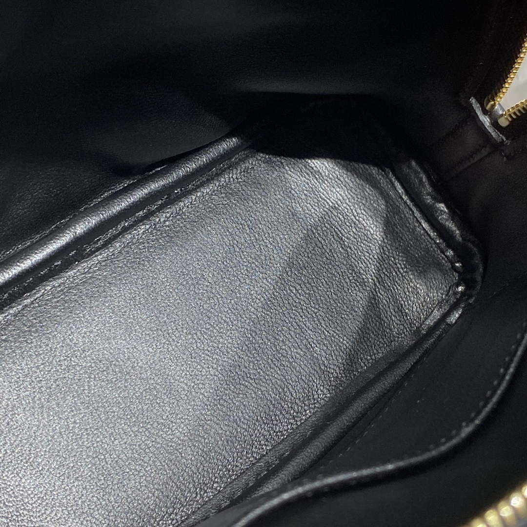 Hermes 316419 Bolide 1923 Mini Leather Bag H900975 - Sliver - View 18
