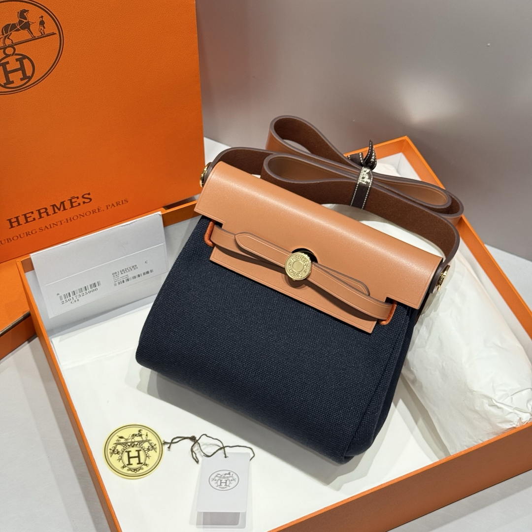 Hermes 316421 Mini Herbag Hermes bags H80166