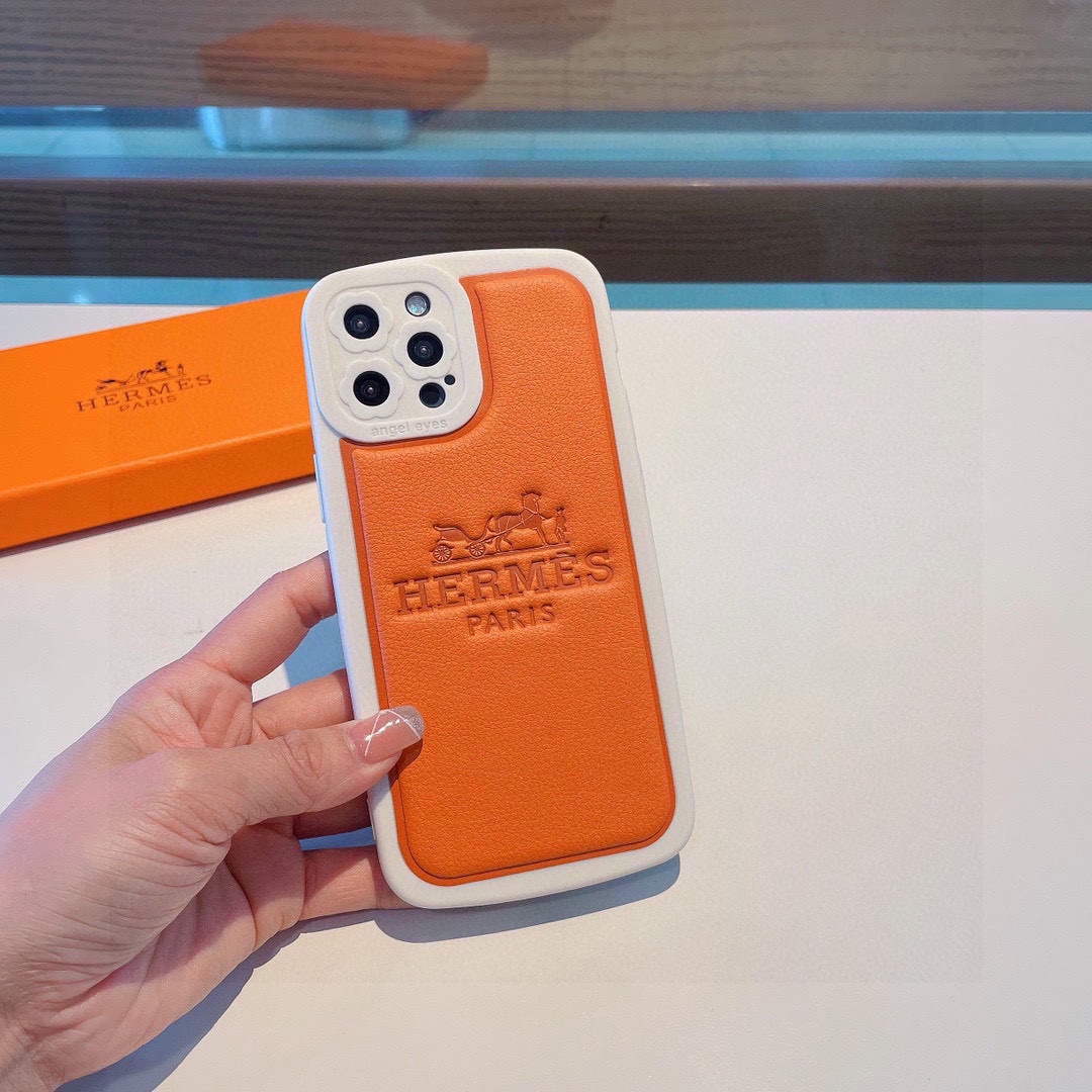 Hermes Apple Iphone Leather Premium Deluxe Phone Case H66321