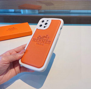 Hermes Apple Iphone Leather Premium Deluxe Phone Case H66321 - iPhone15pro max £¨6.7£© - View 9
