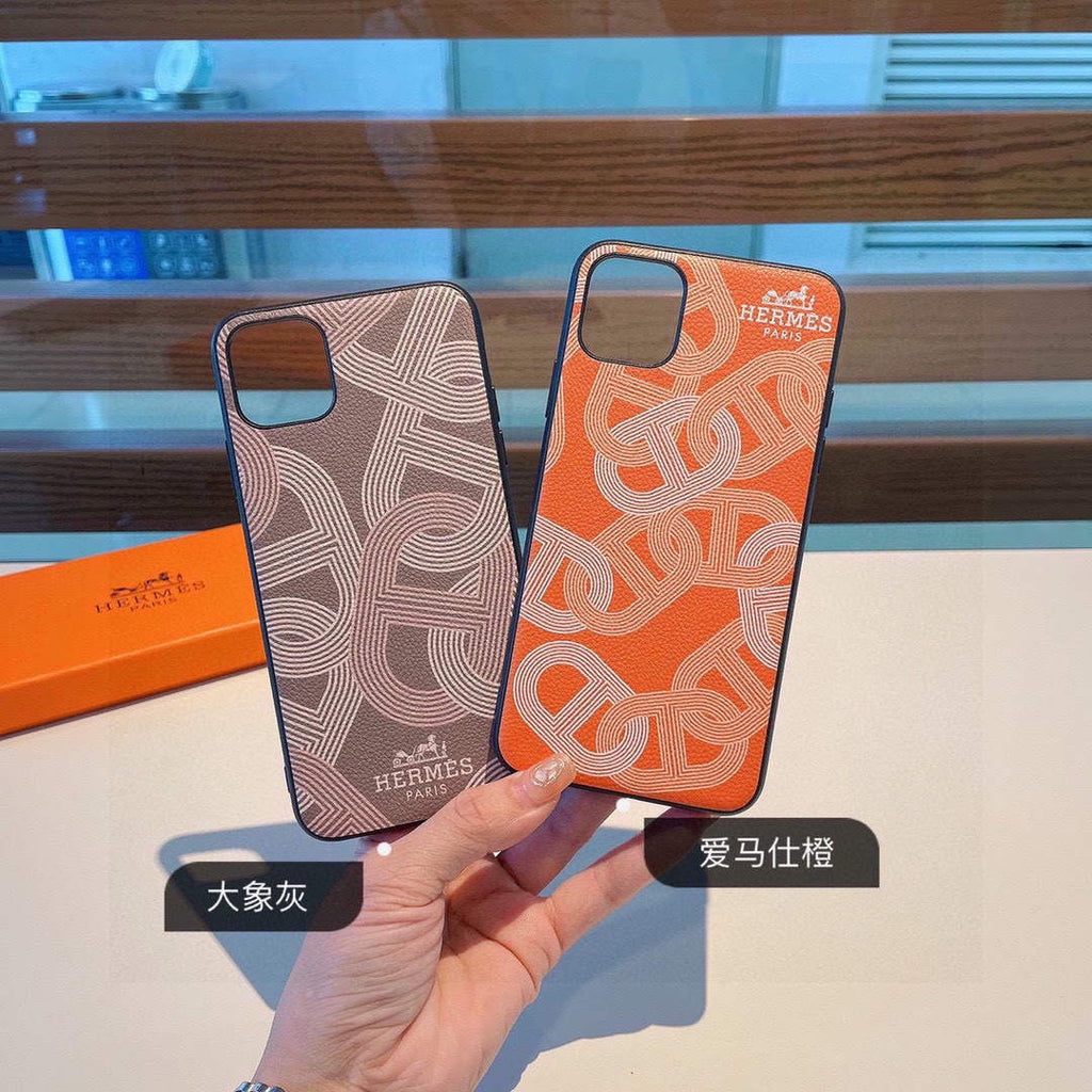 Hermes Apple Iphone Leather Premium Deluxe Phone Case H66322