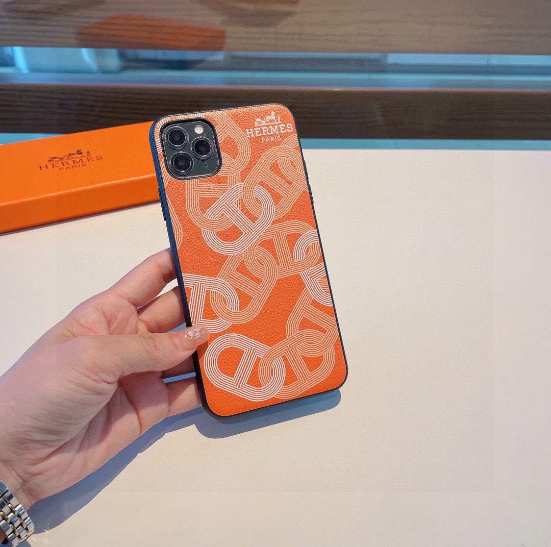 Hermes Apple Iphone Leather Premium Deluxe Phone Case H66322