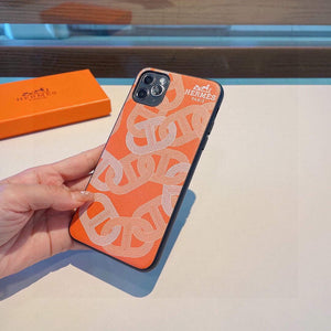 Hermes Apple Iphone Leather Premium Deluxe Phone Case H66322 - iPhone15pro max £¨6.7£© - View 7