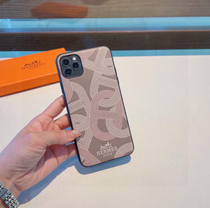 Hermes Apple Iphone Leather Premium Deluxe Phone Case H66323 - iPhone15pro max £¨6.7£© - View 1