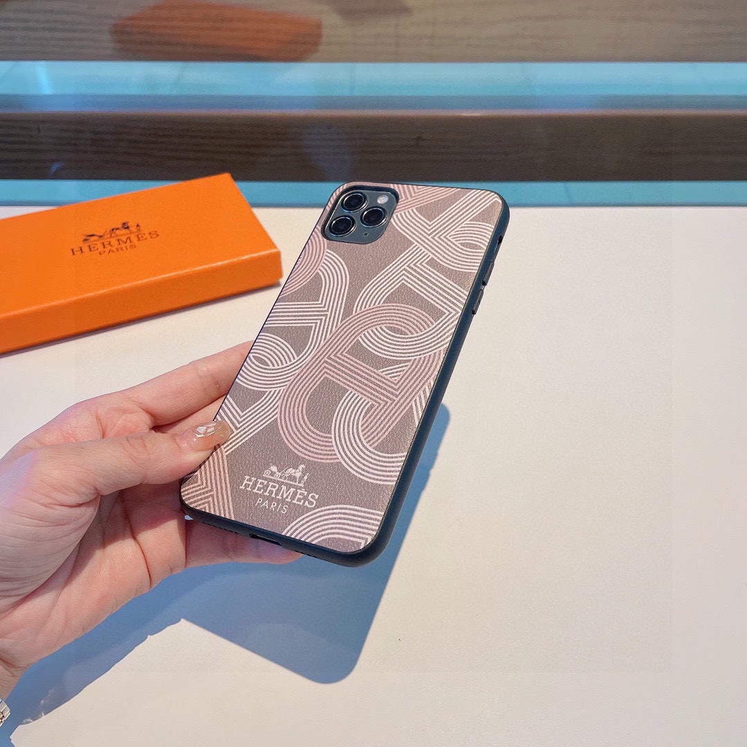 Hermes Apple Iphone Leather Premium Deluxe Phone Case H66323