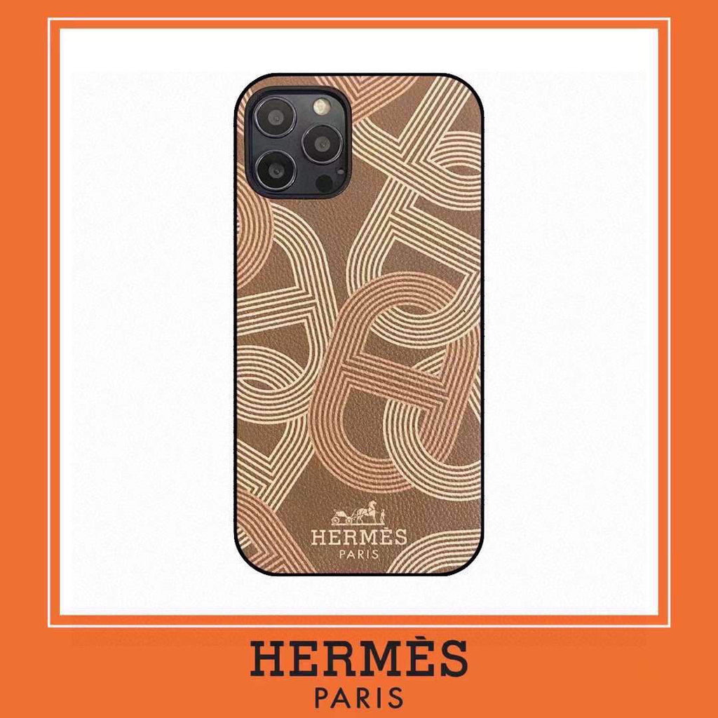 Hermes Apple Iphone Leather Premium Deluxe Phone Case H66323
