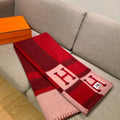 Hermes Avalon Rocabar Cashmere Blanket 29903 - Voguebags