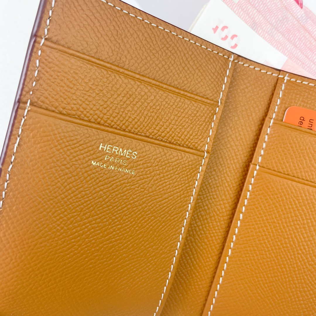 Hermes Bearn wallet Epsom calfskin mini wallet H20900