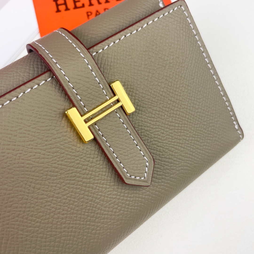 Hermes Bearn wallet Epsom calfskin mini wallet H20901