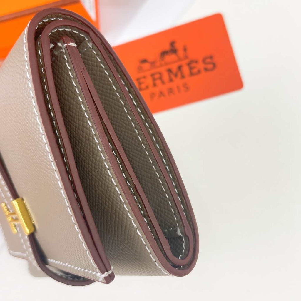 Hermes Bearn wallet Epsom calfskin mini wallet H20901
