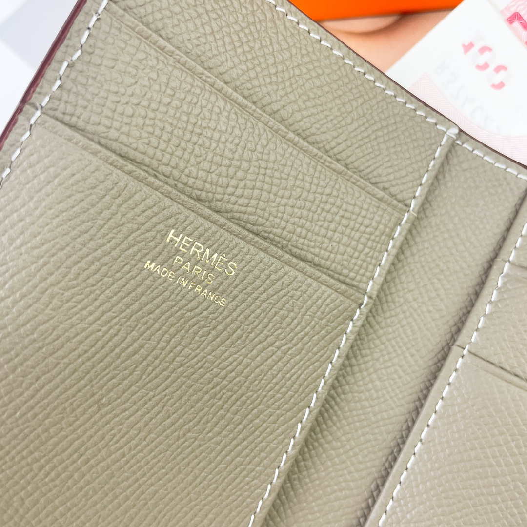 Hermes Bearn wallet Epsom calfskin mini wallet H20901