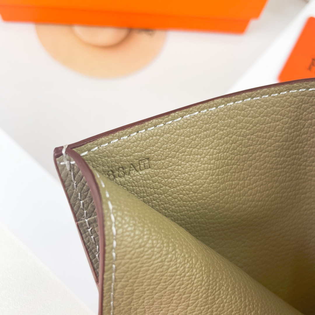 Hermes Bearn wallet Epsom calfskin mini wallet H20901
