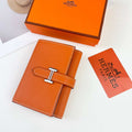 Hermes Bearn wallet Epsom calfskin mini wallet H20902 - Gold - View 1