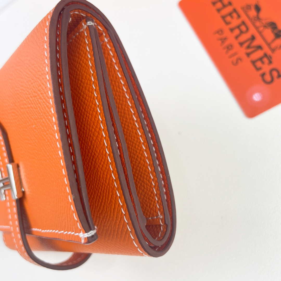 Hermes Bearn wallet Epsom calfskin mini wallet H20902