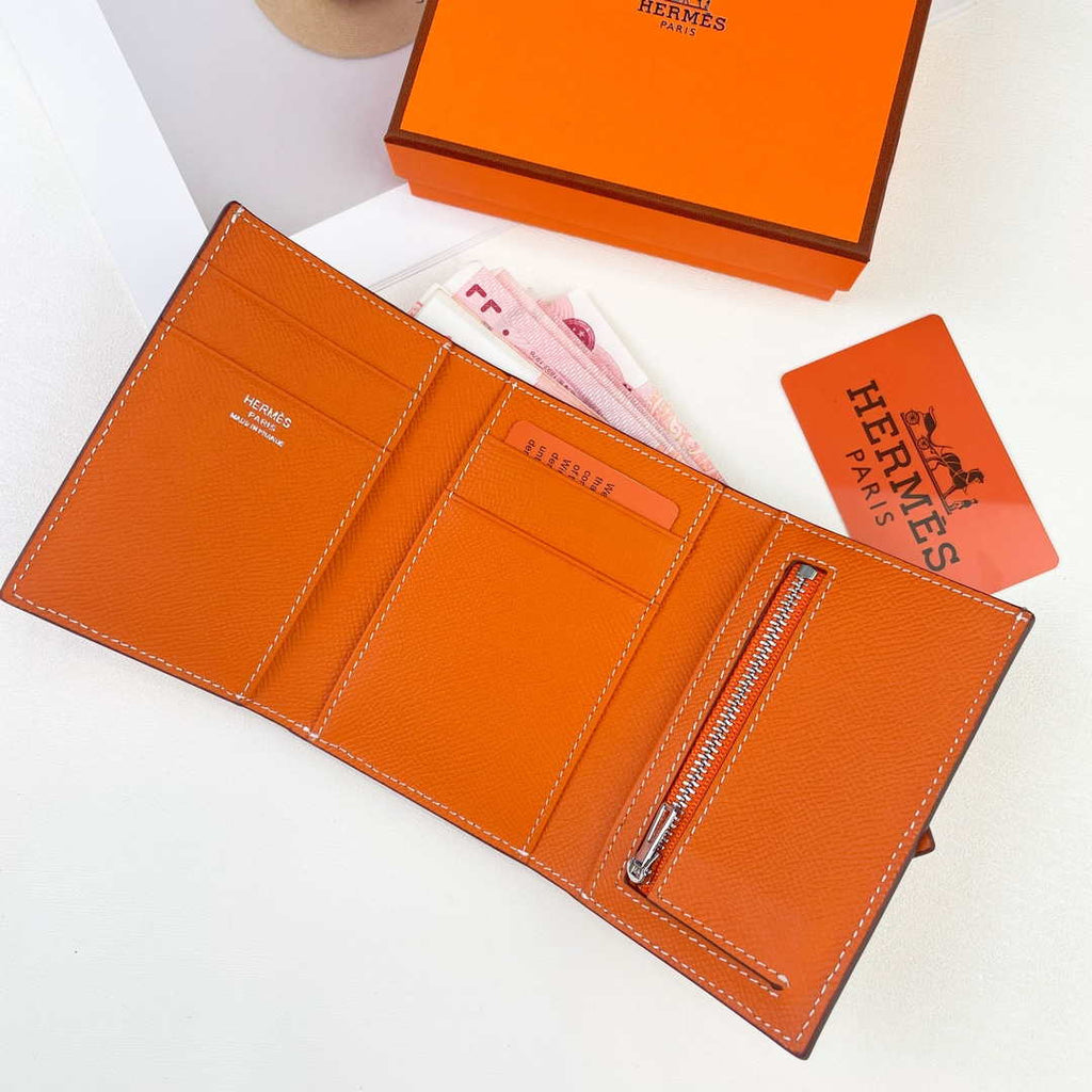 Hermes Bearn wallet Epsom calfskin mini wallet H20902