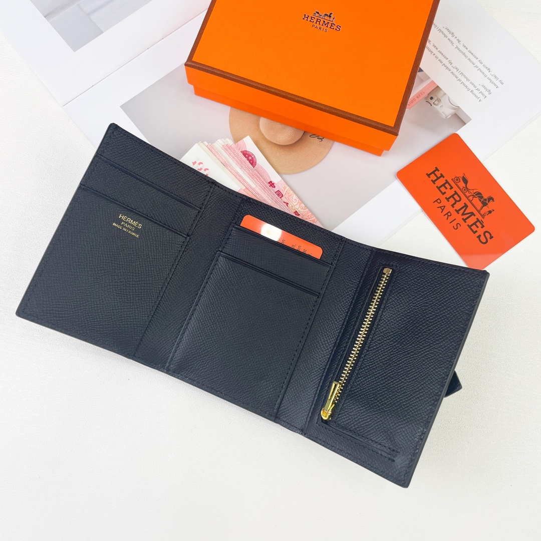 Hermes Bearn wallet Epsom calfskin mini wallet H20903