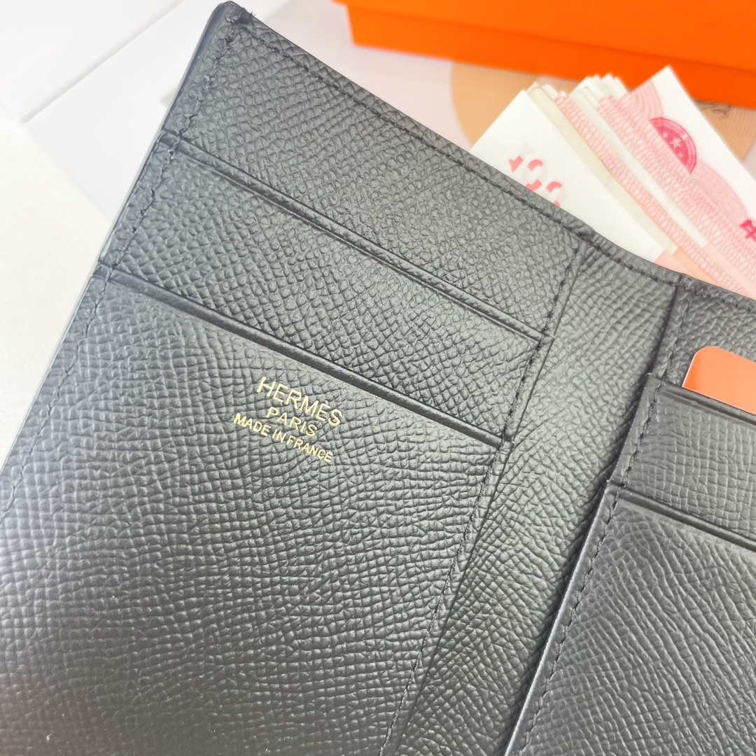 Hermes Bearn wallet Epsom calfskin mini wallet H20903