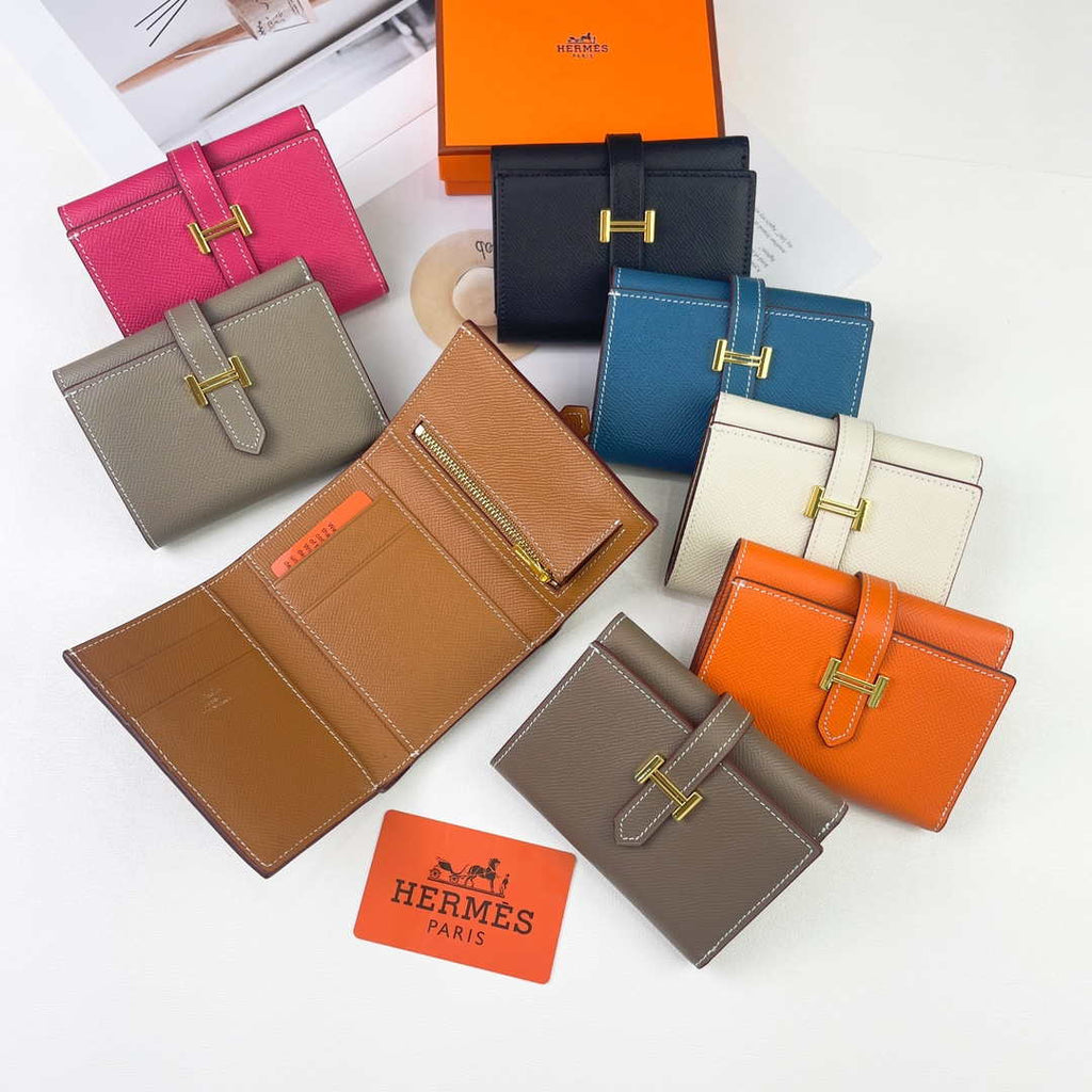 Hermes Bearn wallet Epsom calfskin mini wallet H20904