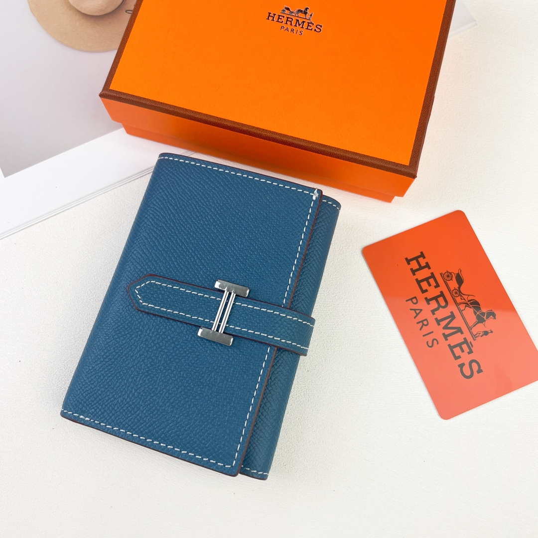 Hermes Bearn wallet Epsom calfskin mini wallet H20907