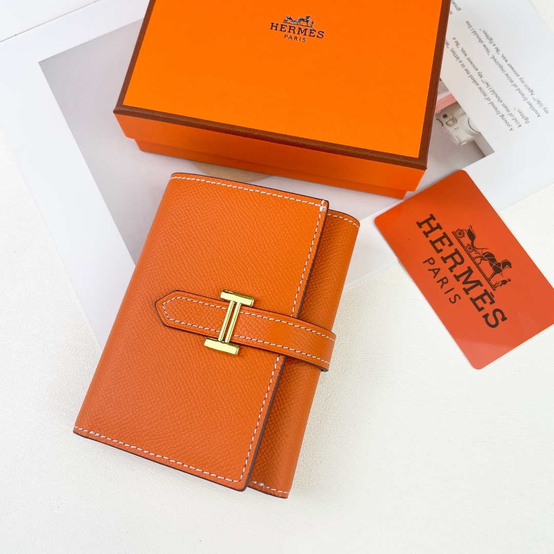 Hermes Bearn wallet Epsom calfskin mini wallet H20902