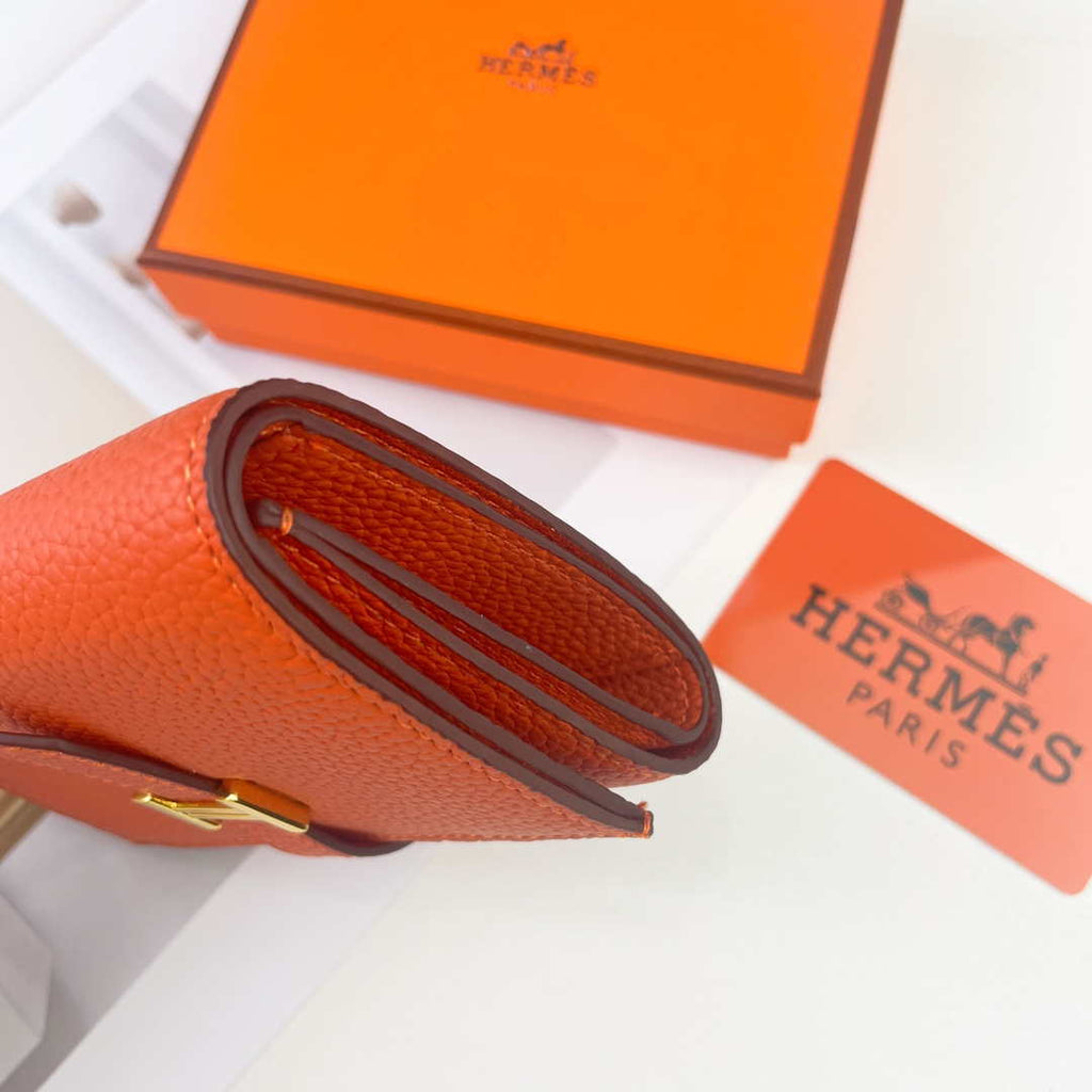 Hermes Bearn wallet Togo Leather mini wallet H20909