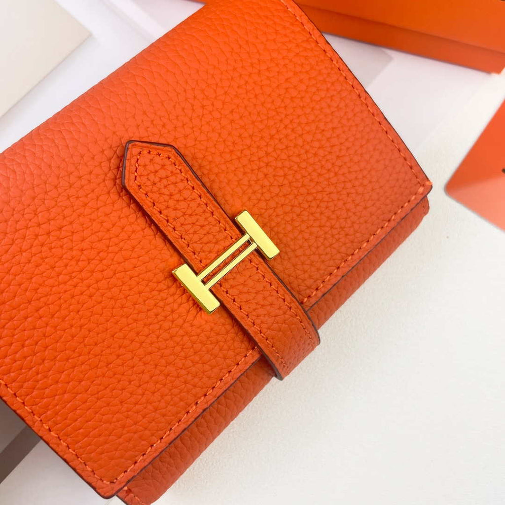 Hermes Bearn wallet Togo Leather mini wallet H20909